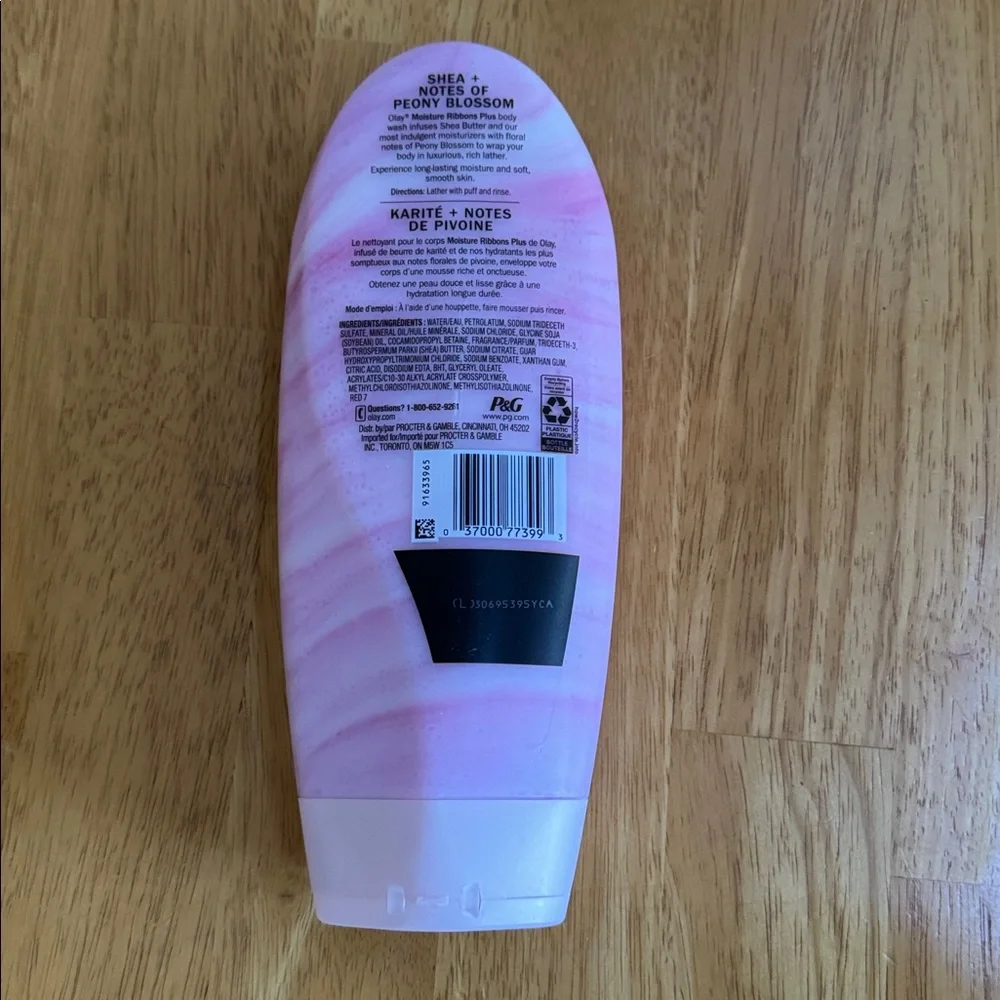 NEW Olay Moisture Ribbons Plus Body Wash Collection Shea plus Peony Blossom +